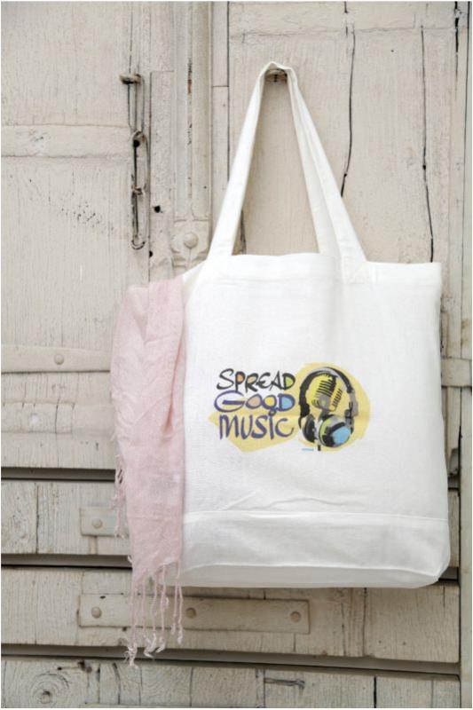 Tote Bag - Spread Good Music - Poppins Store