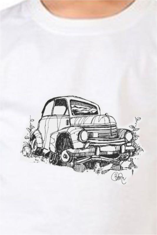 Rusty Car Kids Cotton  T- Shirt - Poppins Store Products